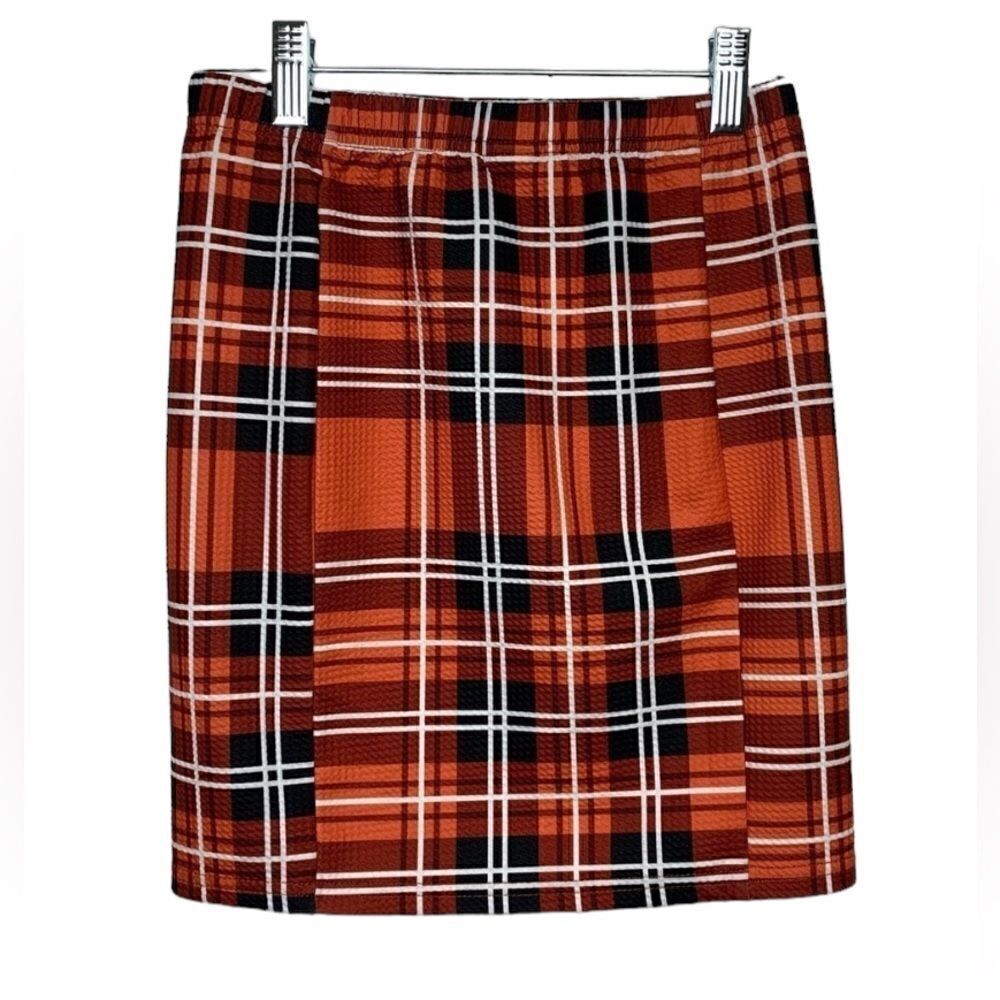 A-Line Plaid Skirt Kids 11-12y NWOT - Picture 2 of 8